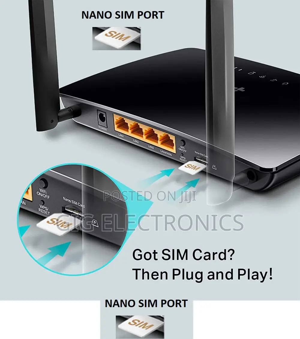 Tp-Link Tl-Mr6400 300mbps Wireless N 4g Lte Router