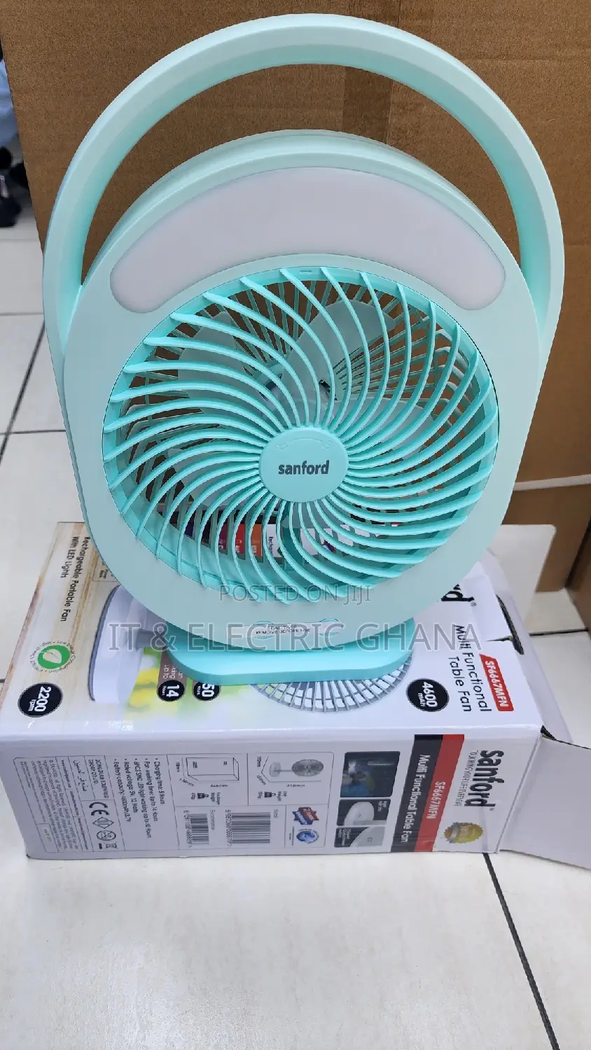 Desktop Rechargeable Fan