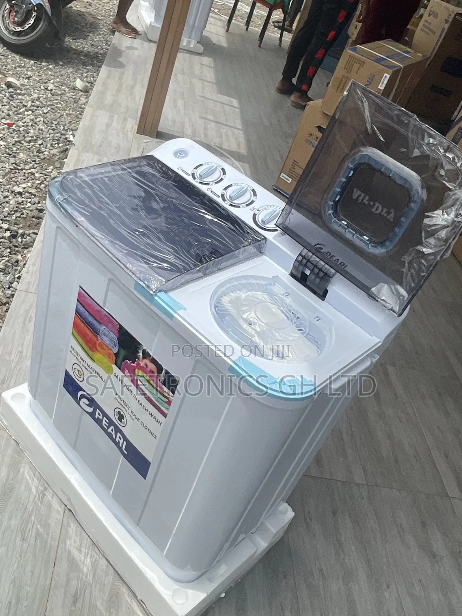 Topload Pearl 7kg Semiautomatic Twintub Washingmachine