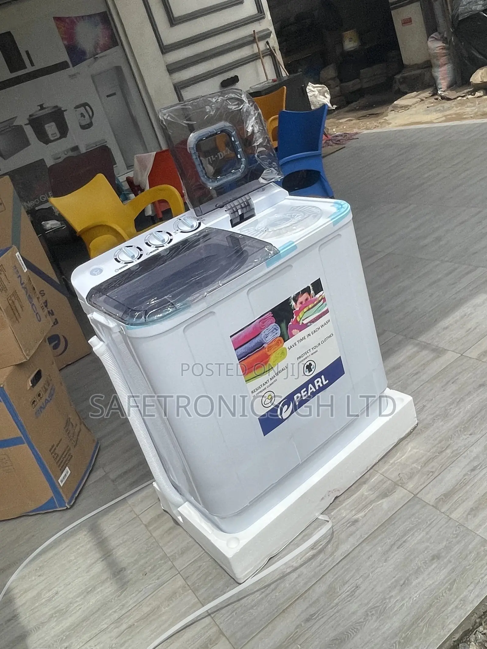 Topload Semiautomatic Pearl 7kg White Washingmachine