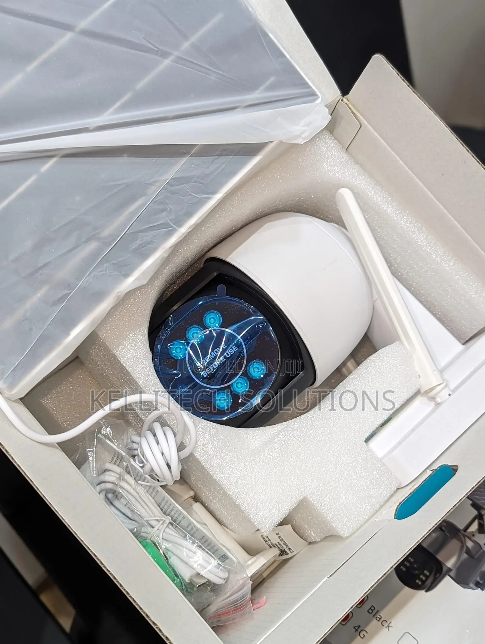 Intelligent 4G Solar CCTV PTZ Camera