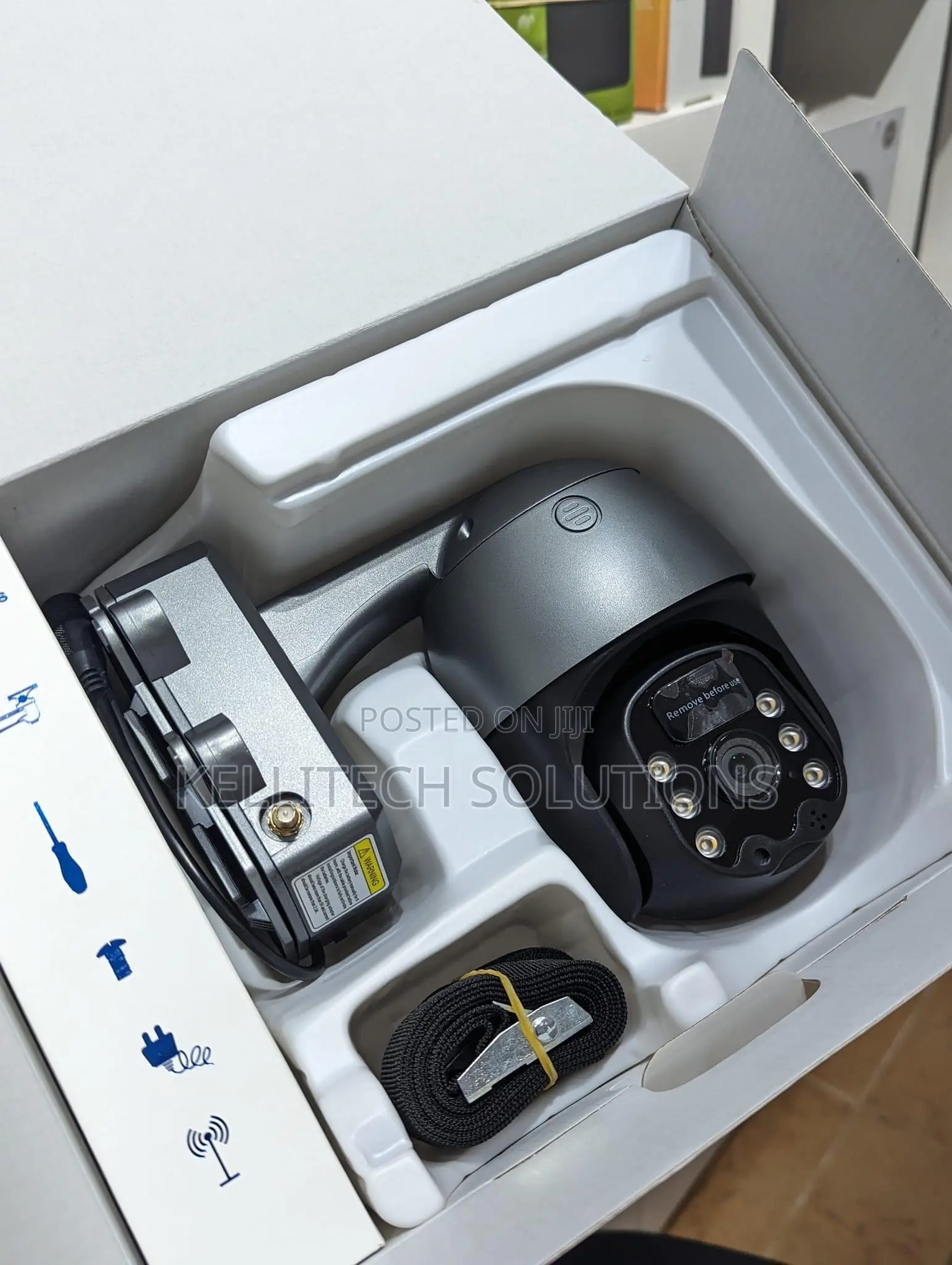 Intelligent 4G Solar CCTV PTZ Camera