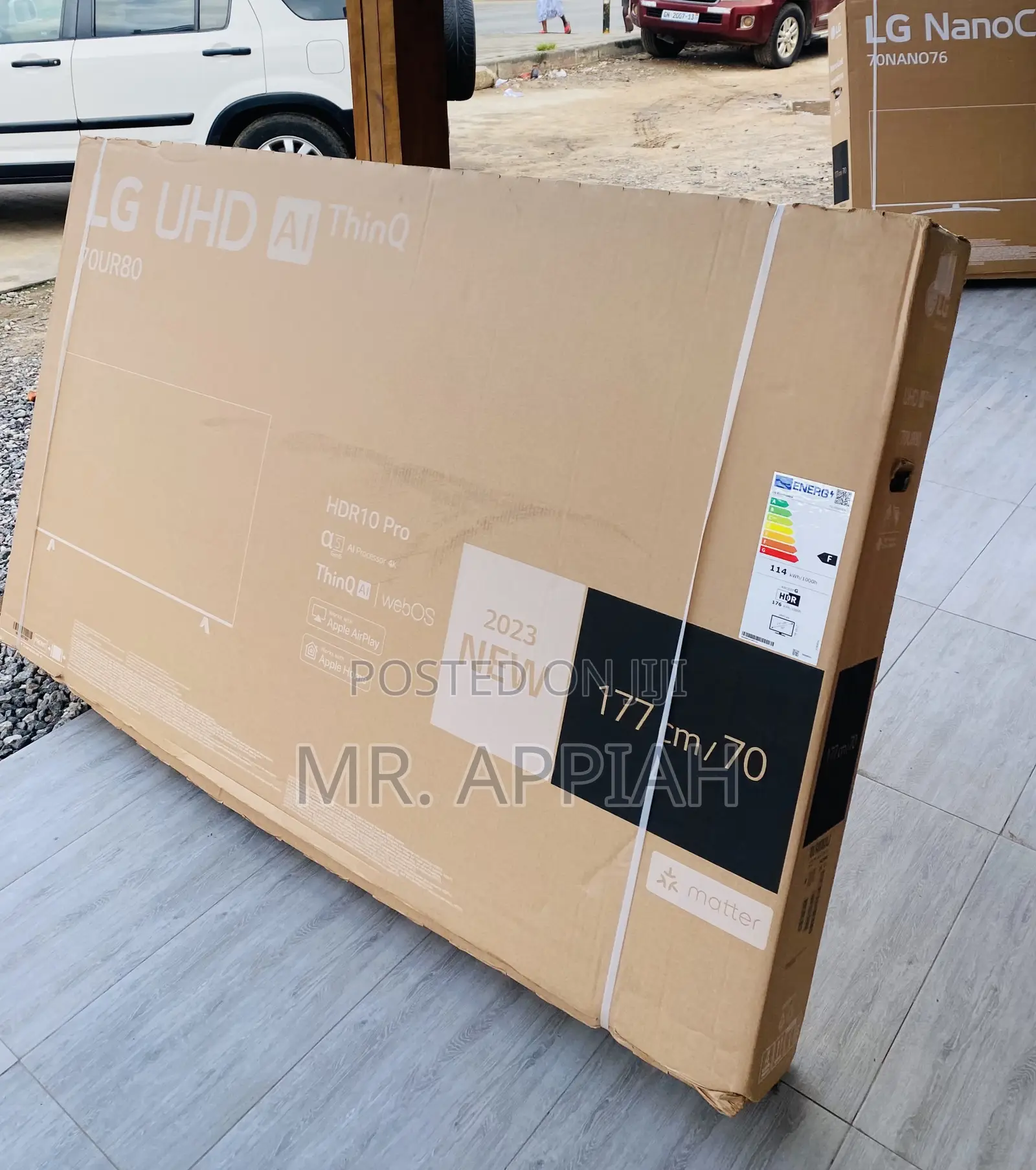Well Design LG 70UR80003 70 Inch Uhd Smart Led Tv.