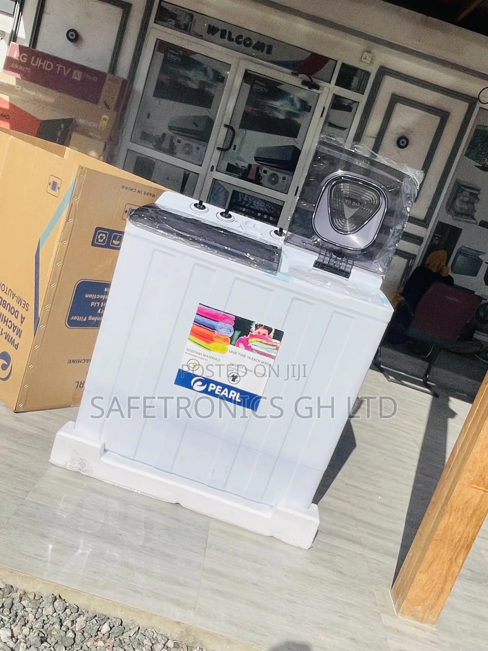 Topload Pearl 15kg Semiautomatic Reliable Washingmachine