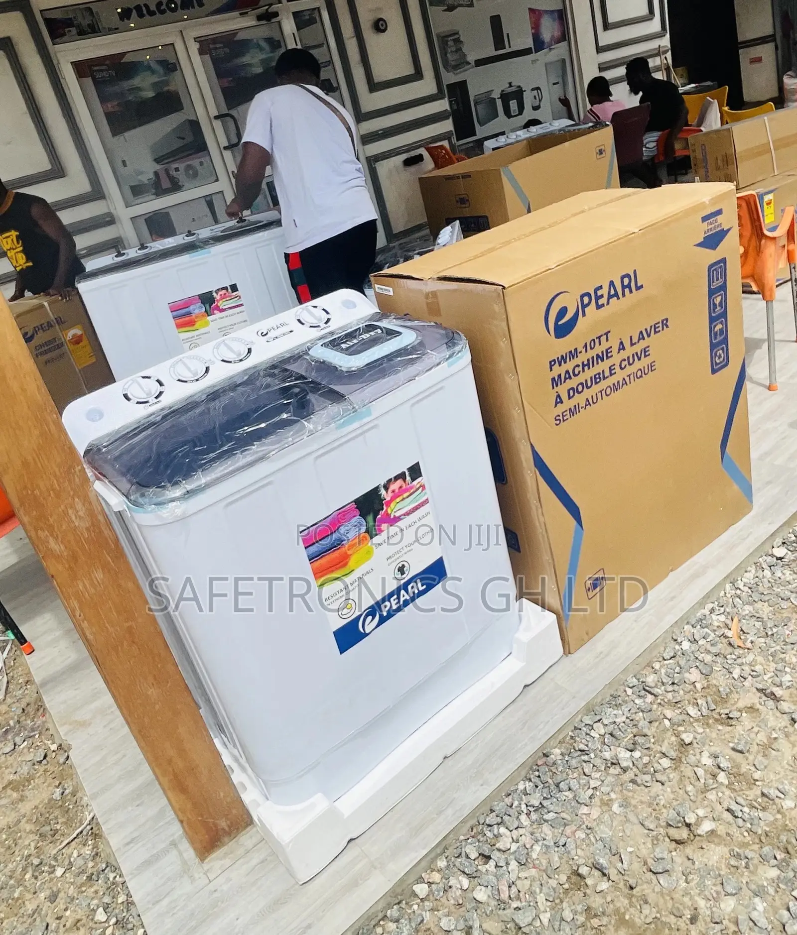 Semiautomatic Pearl 10kg Topload Washingmachine
