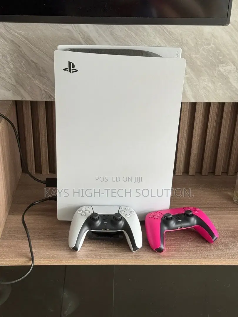 Play Station 5 Digital With 2 Controllers And Games