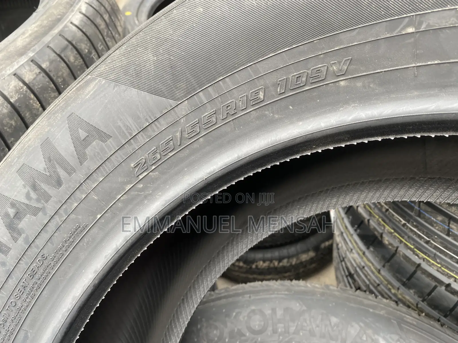 265/55r19 Yokohama Geolandar X-Cv