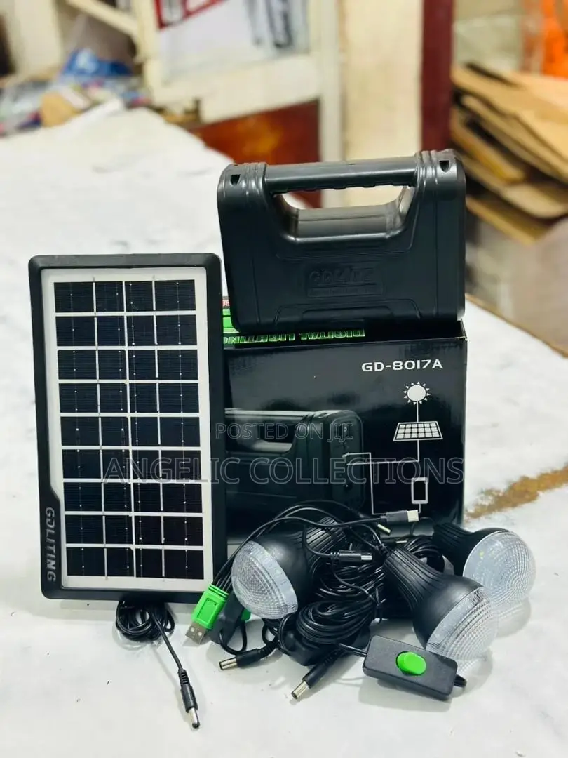 GDLITE Solar Light With 3led Bulbs