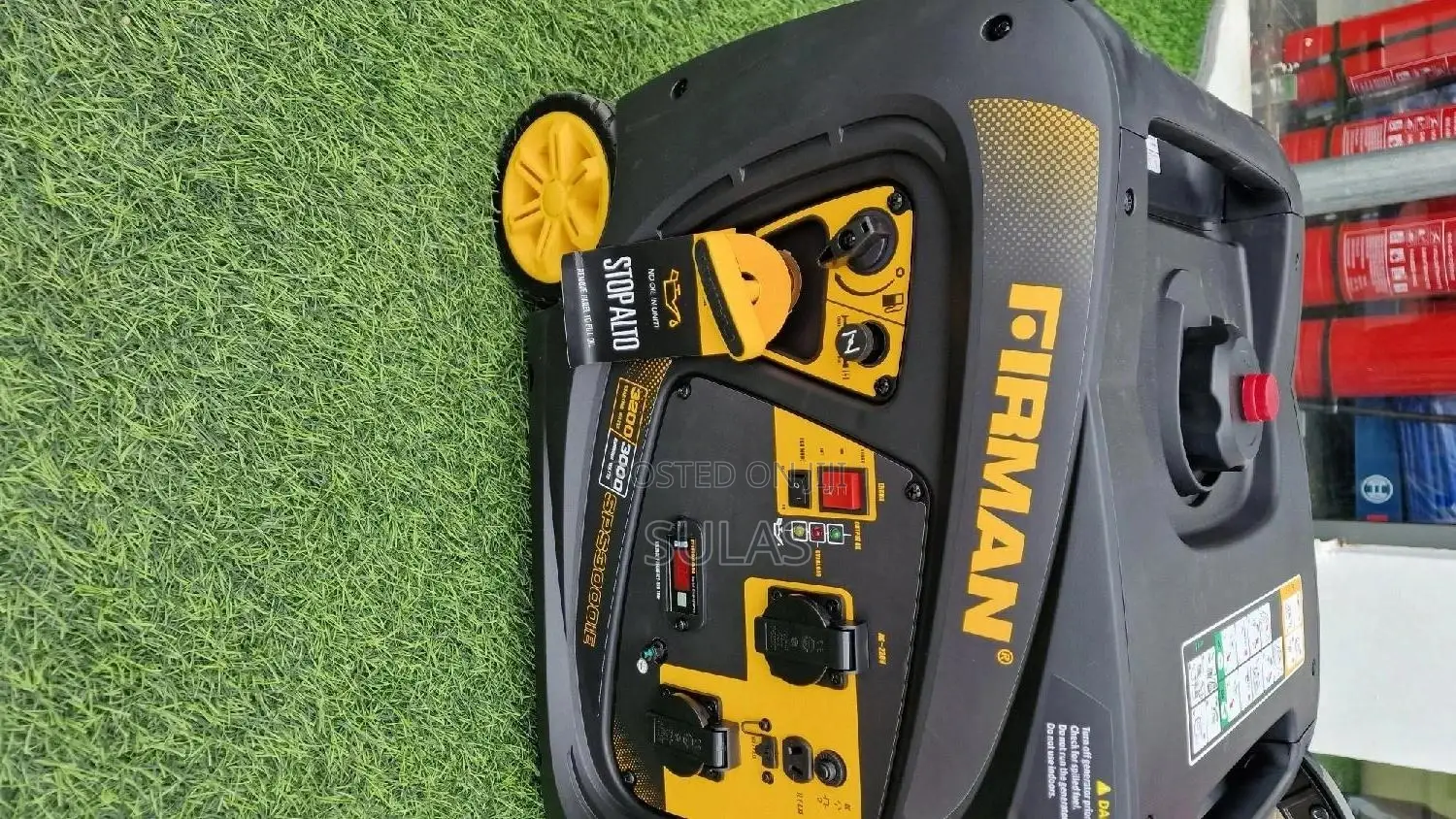 3.2 Kw Zero Noise Generator,Fireman Honda Generator