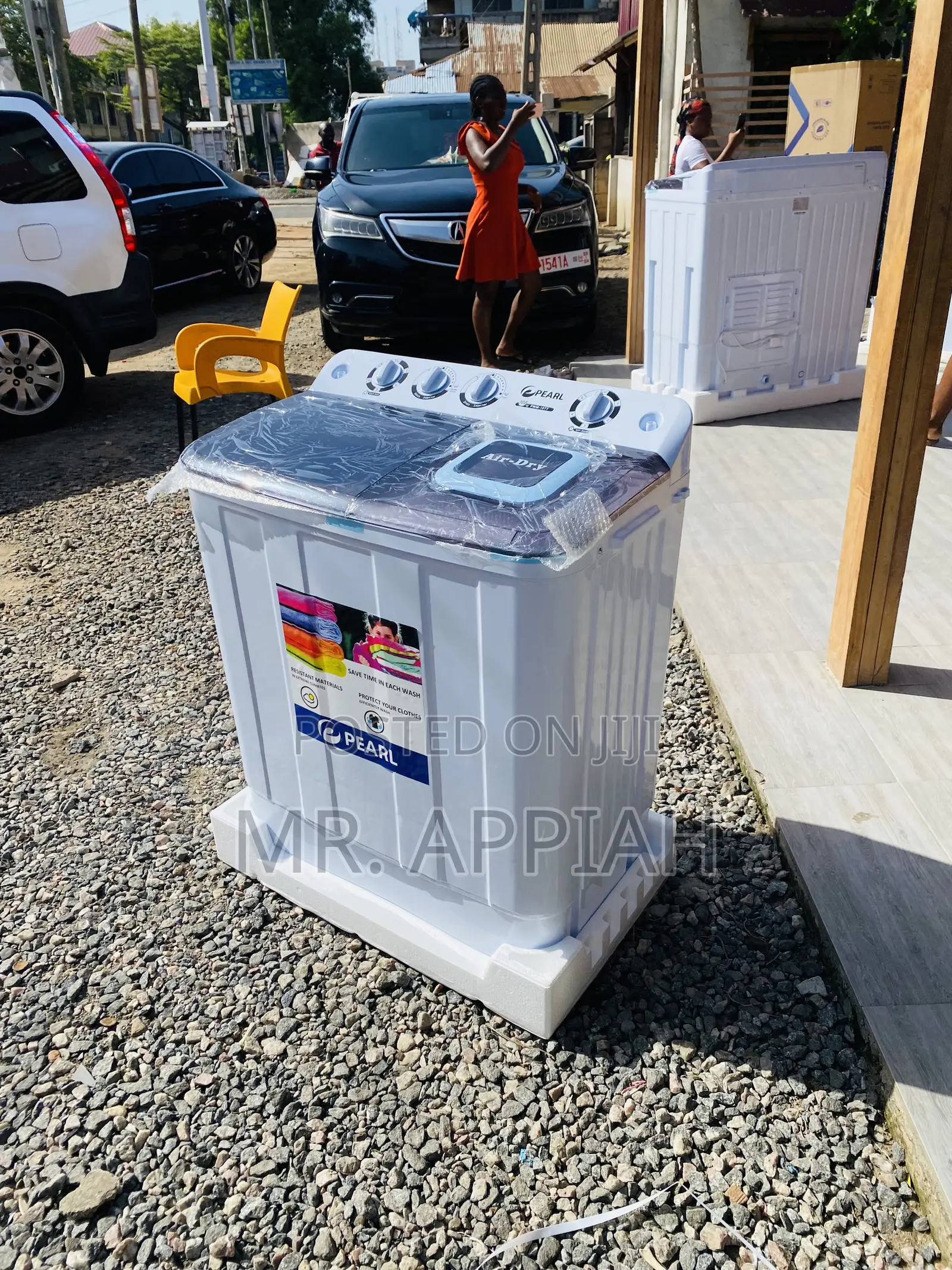 Newly in Stock Pearl 10kg Top Load Washing Machine.