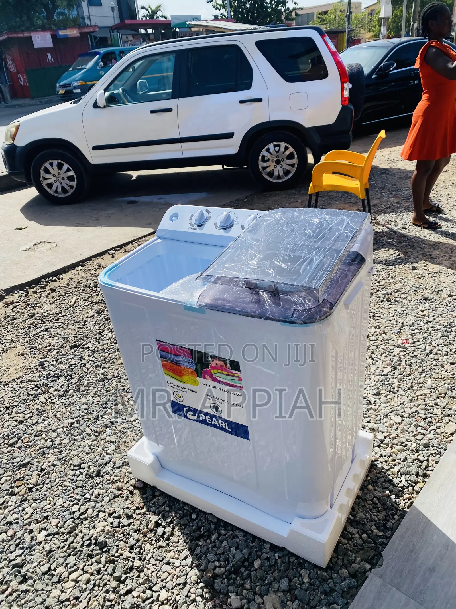 Latest Pearl 10kg Top Load Electric Washing Machine.
