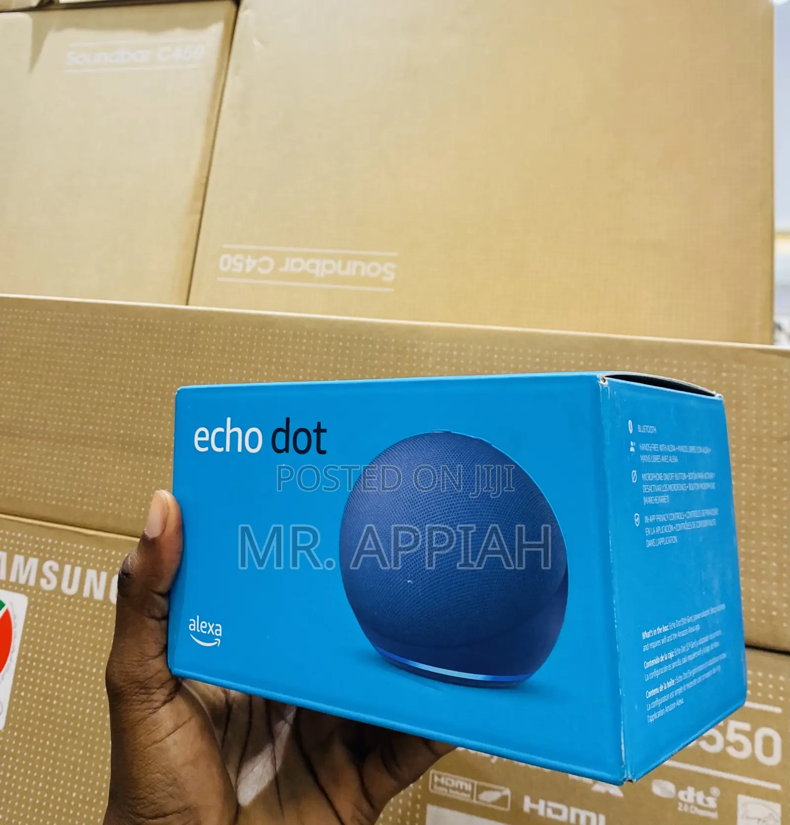Brand New Echo Dot 5th Gen Portable Speaker.