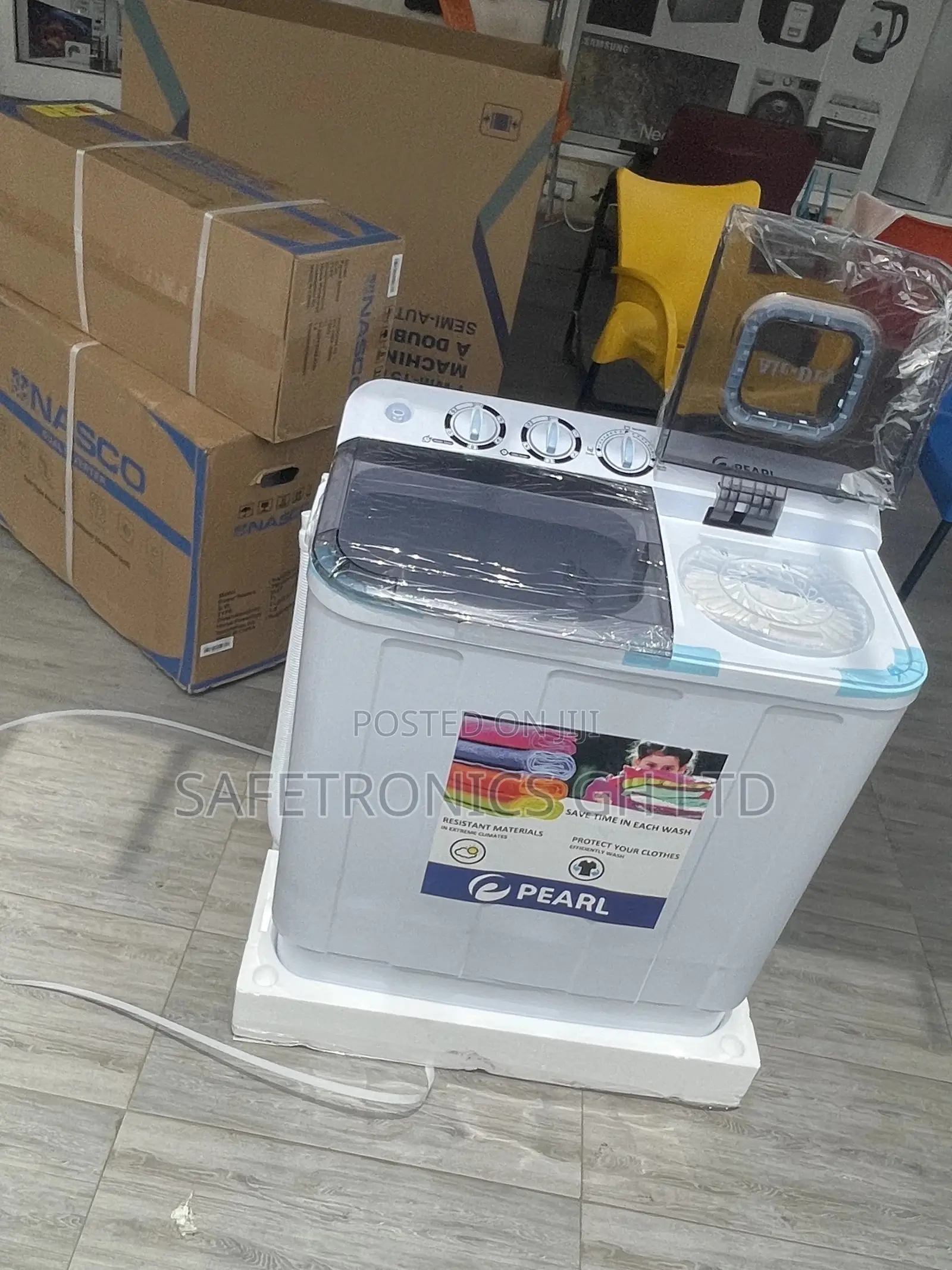 Topload Semiautomatic Pearl 7kg White Washingmachine