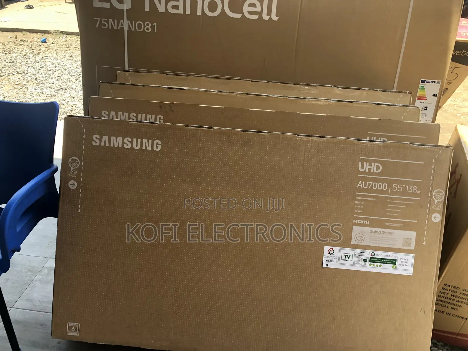 Samsung 55" UA55AU7000 Multisystem LED TV-PC on Tv Feature