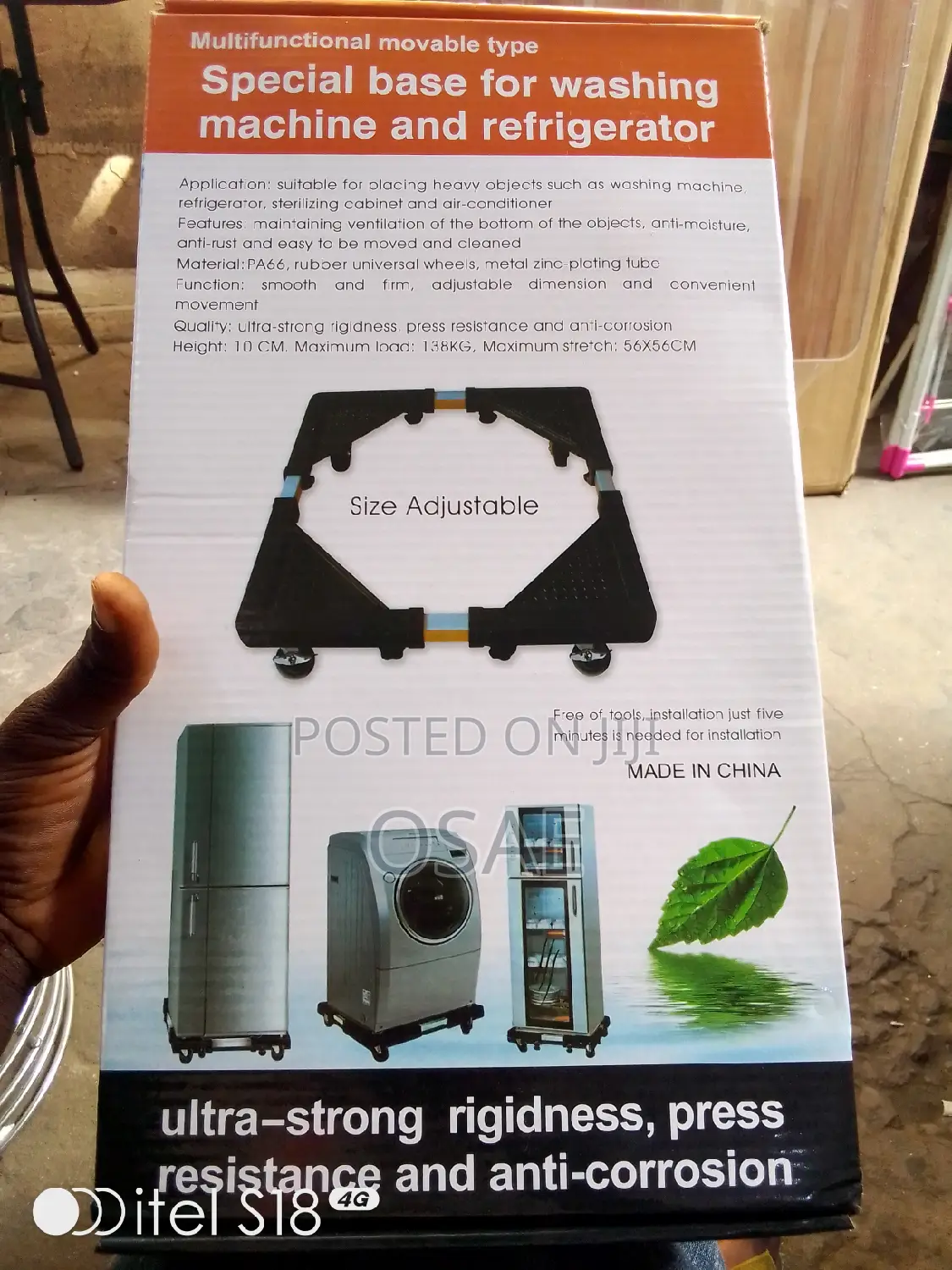 Multifunctional Movable Type For Machine And Refrigerator.