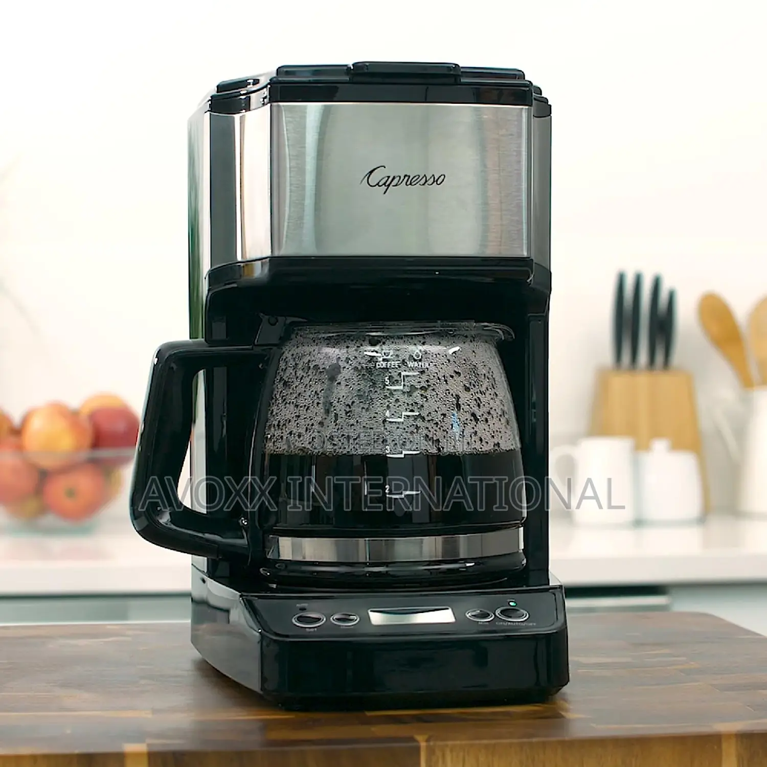 Capresso 5-Cup Mini Drip Coffee Maker, Stainless Steel/426