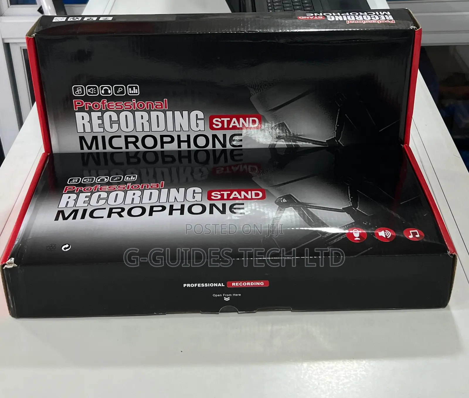 Professional Condenser Microphone, Recording Stand Mic