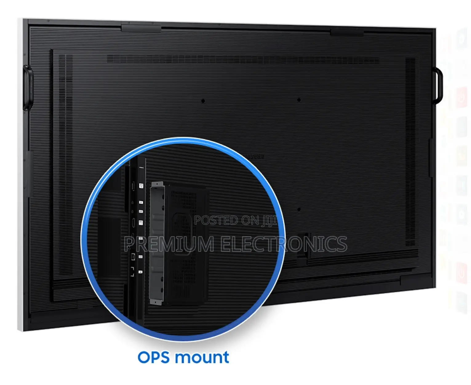 Samsung Wmr 85" Uhd Interactive Display Business Flip