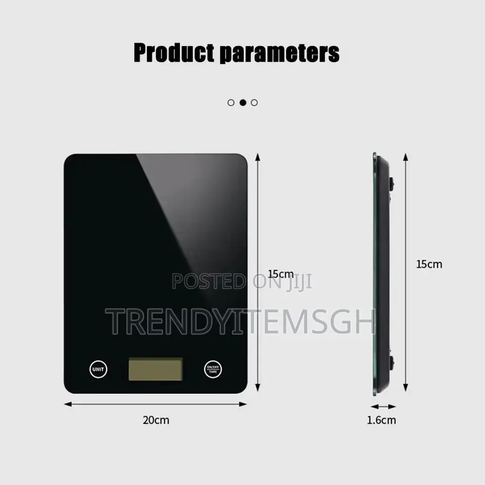 5kg/1g Portable LCD Digital Kitchen Scale