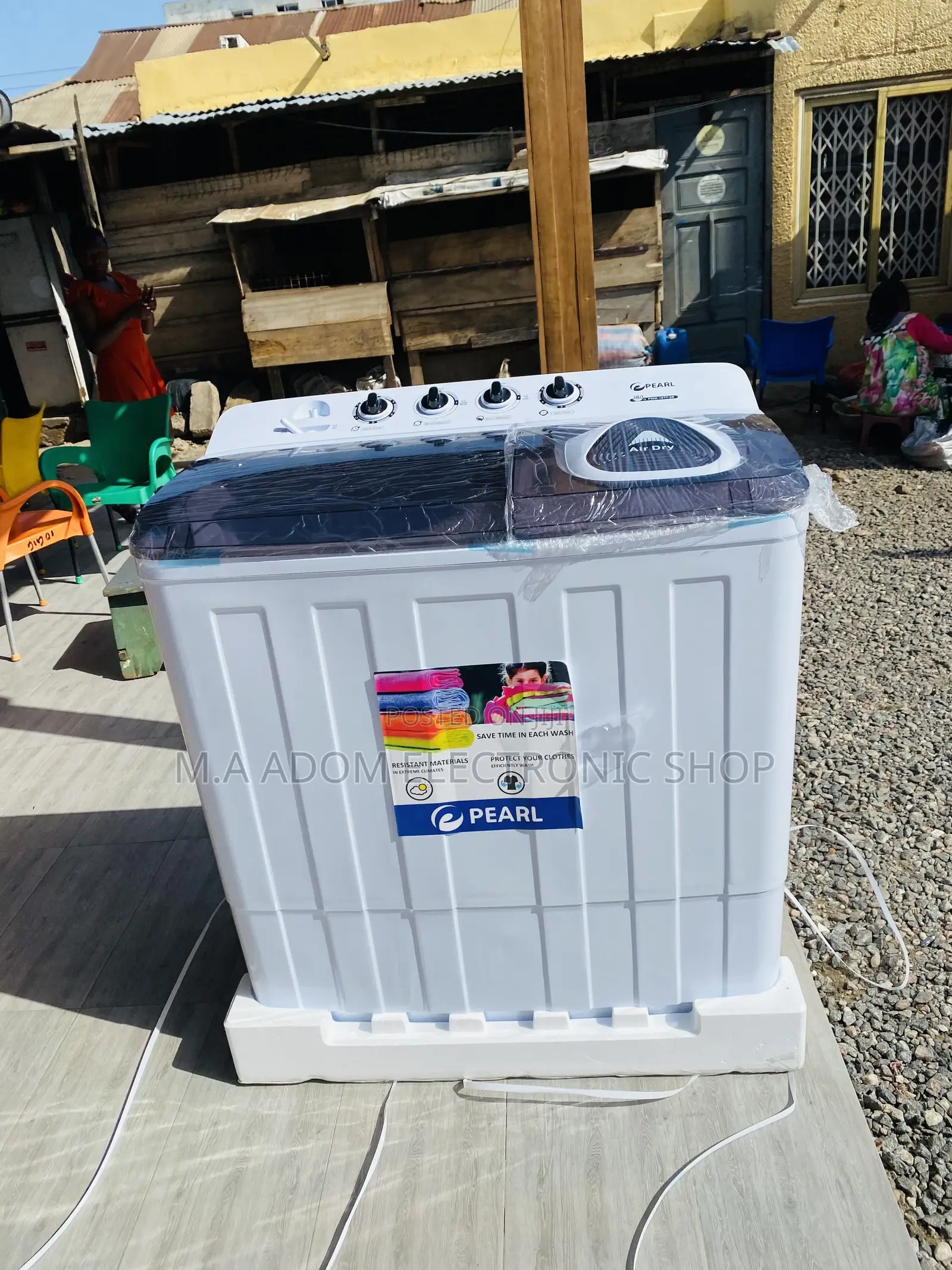 Lovely Design Pearl 18kg Electric Washing Machine.