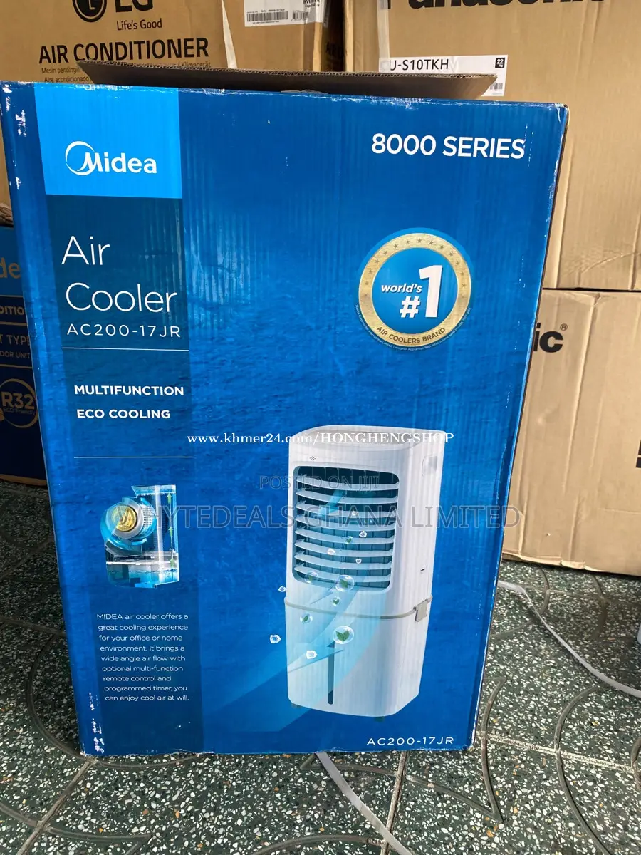 Superior Cooling! Midea 50ltrs Air Cooler- Enjoy Chilled Air