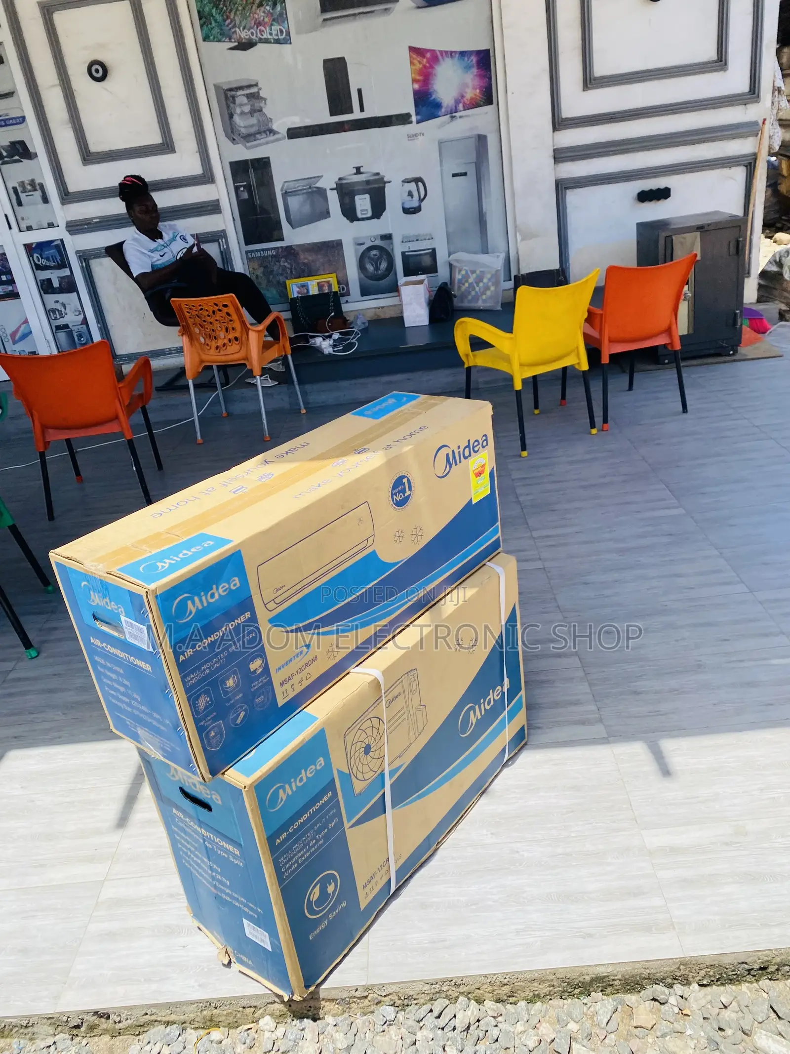 Fast Cooling Midea 1.5hp Split Type Air Conditioner(R410).