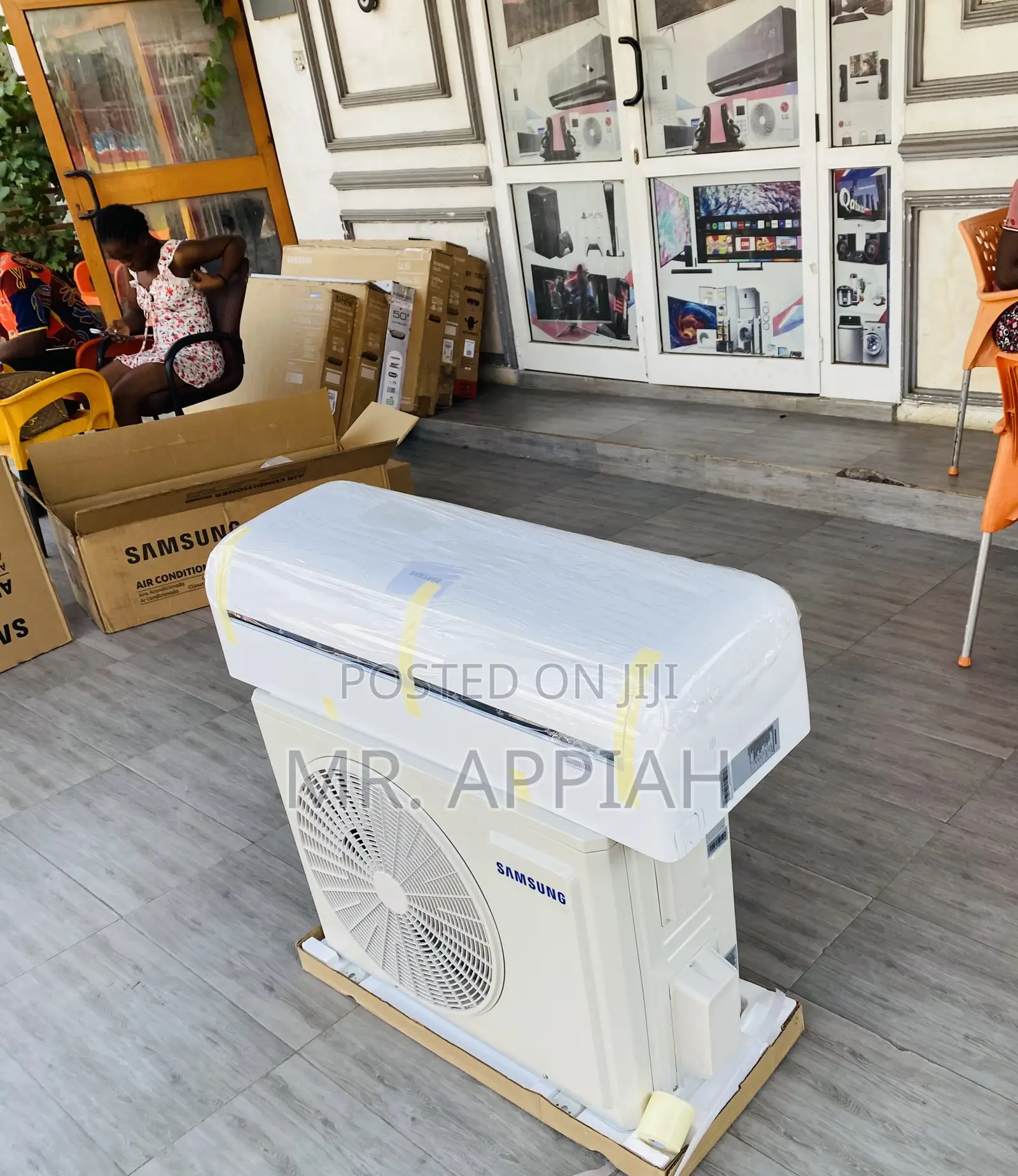 Sleek Design Samsung 1.5hp Split Type Ac(White)R410.