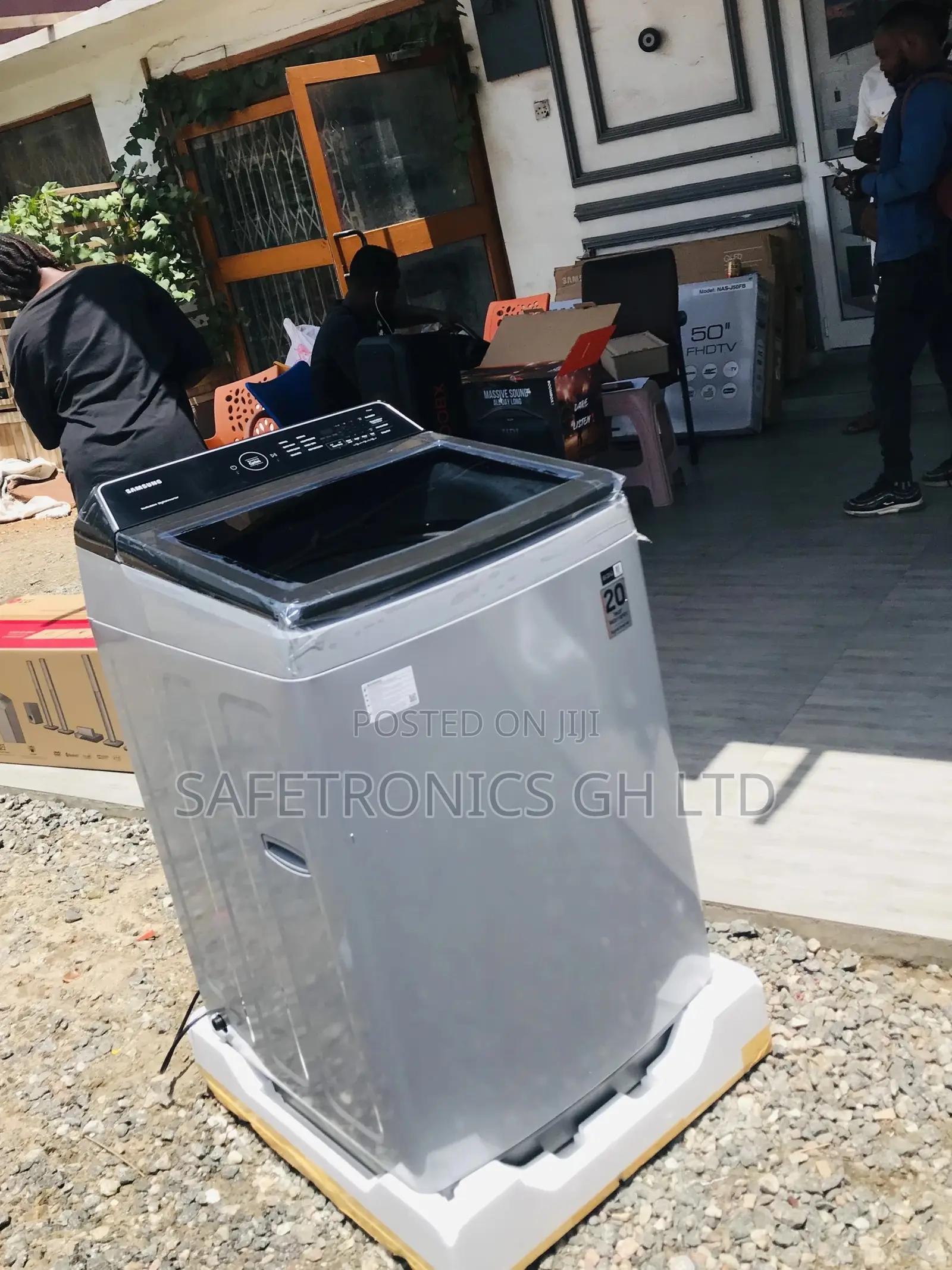 Samsung Topload 13kg Gray  Washingmachine Fullyautomatic