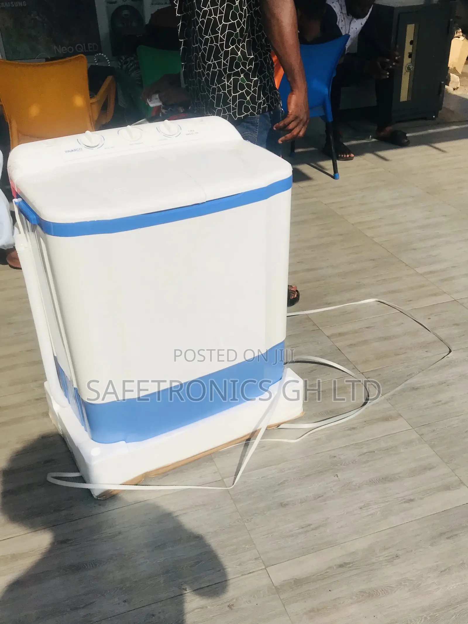 Original Nasco Topload 7kg Semiautomatic Washingmachine