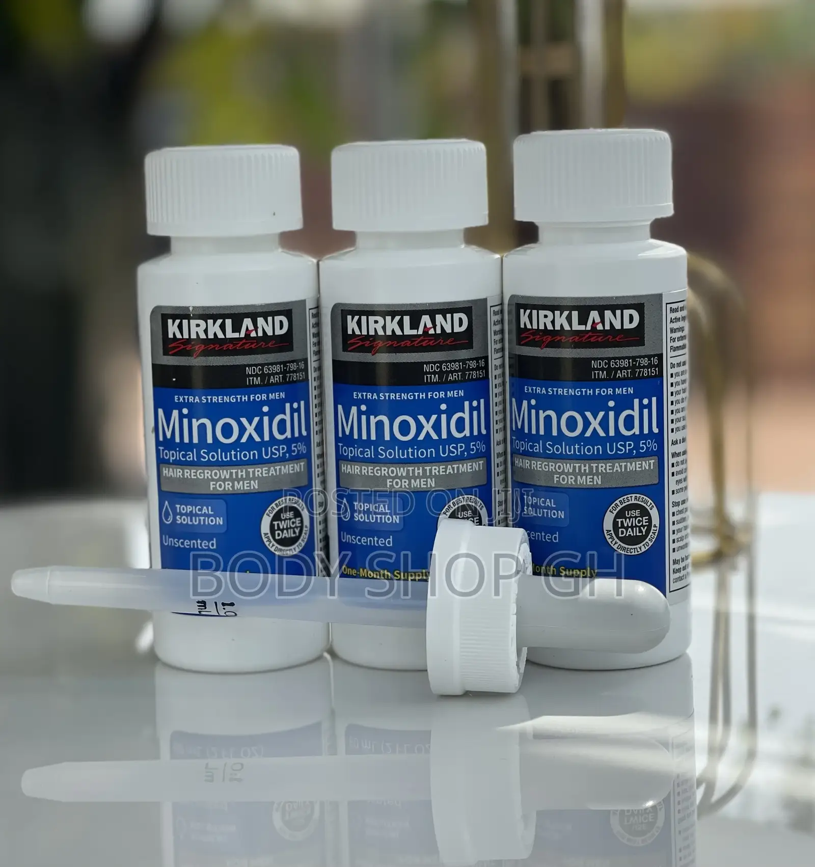 Original Kirkland Minoxidil Beard and Hair Booster