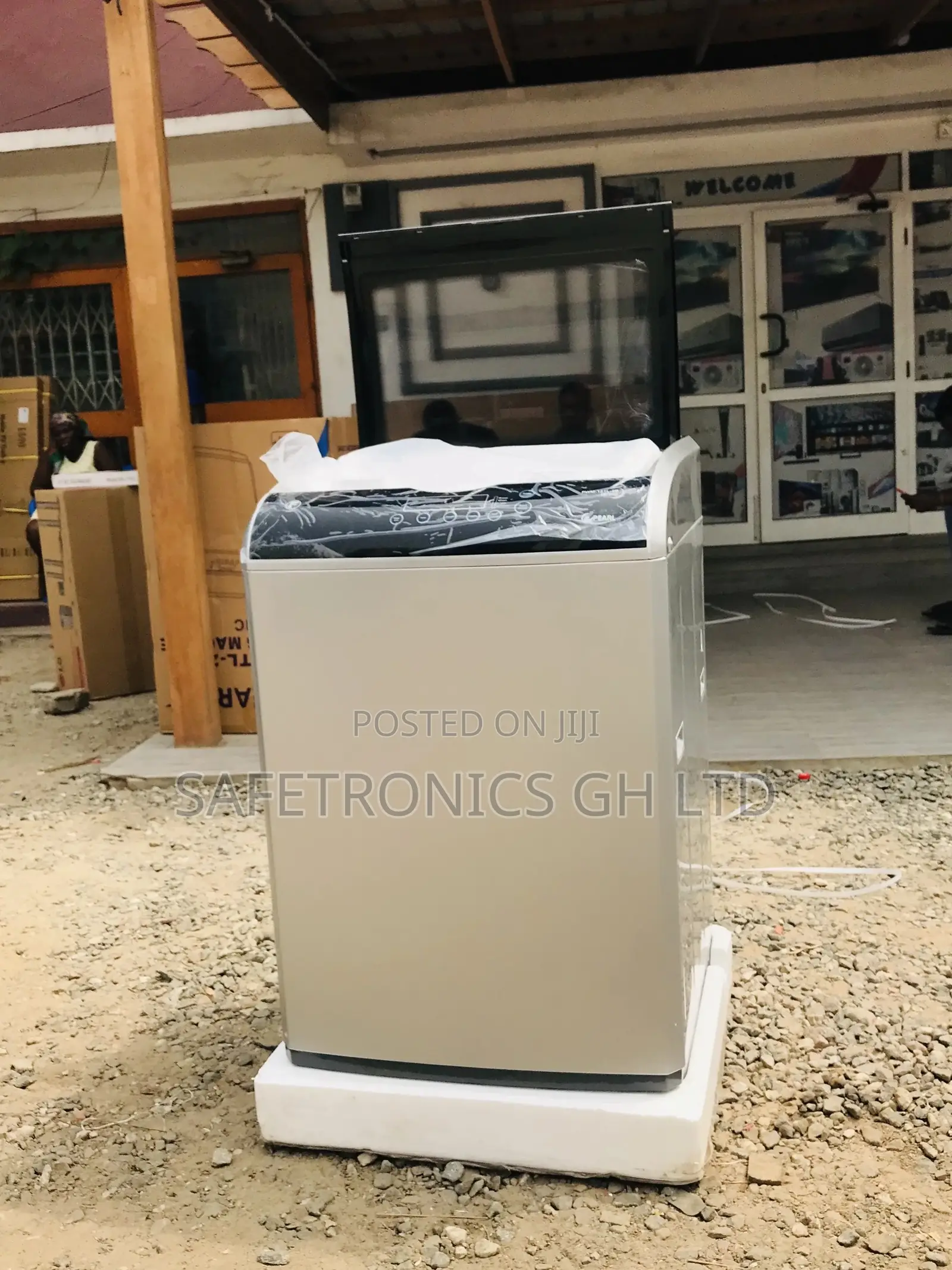 Topload Fullyautomatic 12kg Pearl PWM-12T Washingmachine