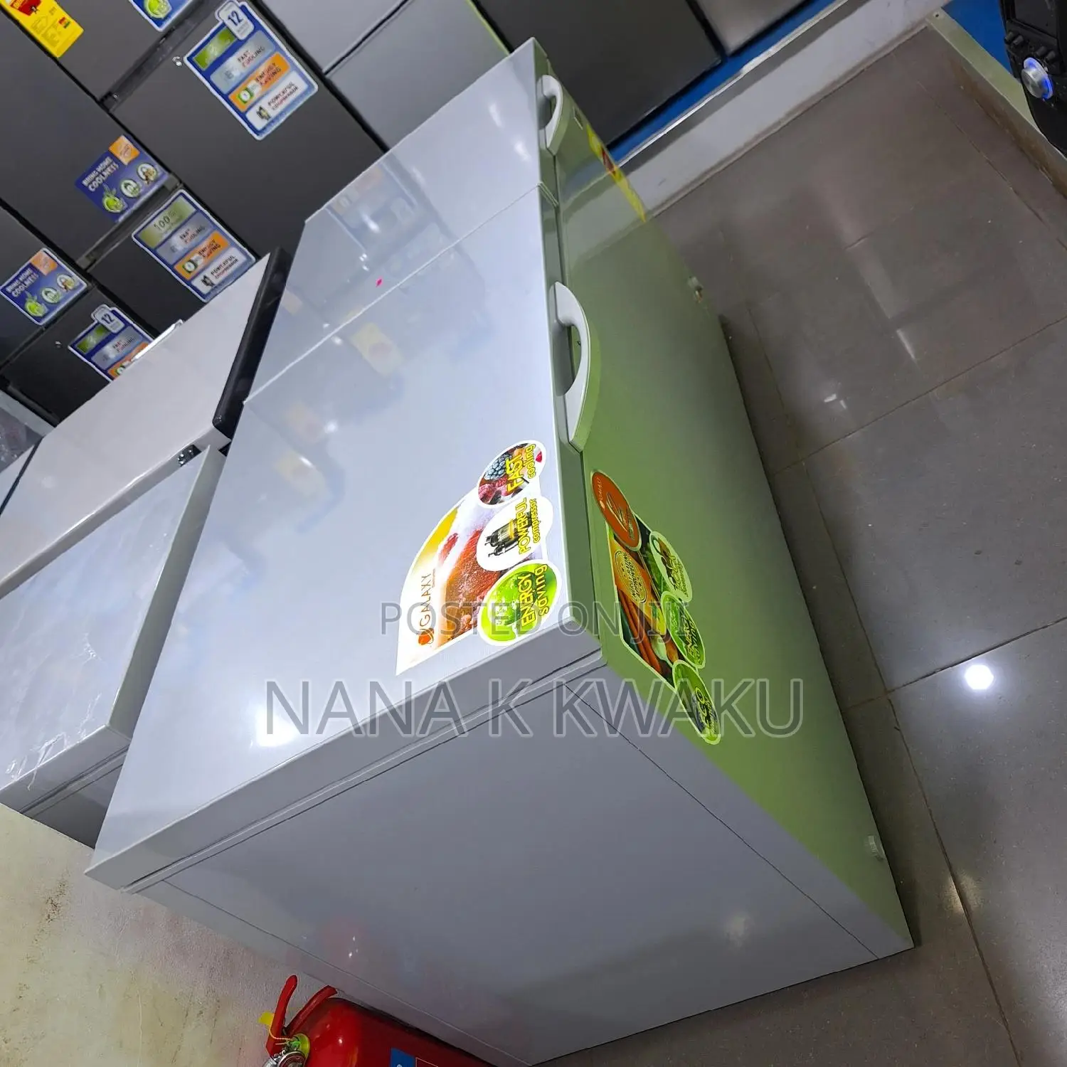 Two Doors Chest Freezer Galaxy 450litres