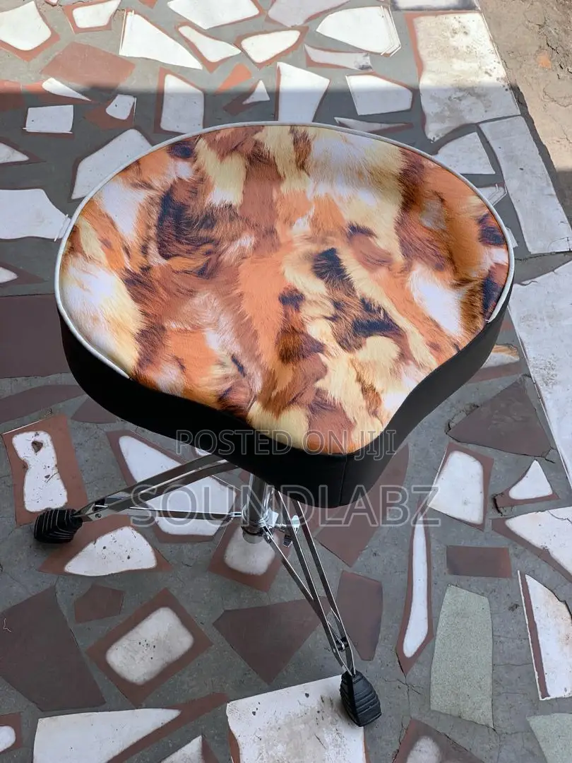 Drum Throne, Padded Seat Height Adjustable Drum Seat