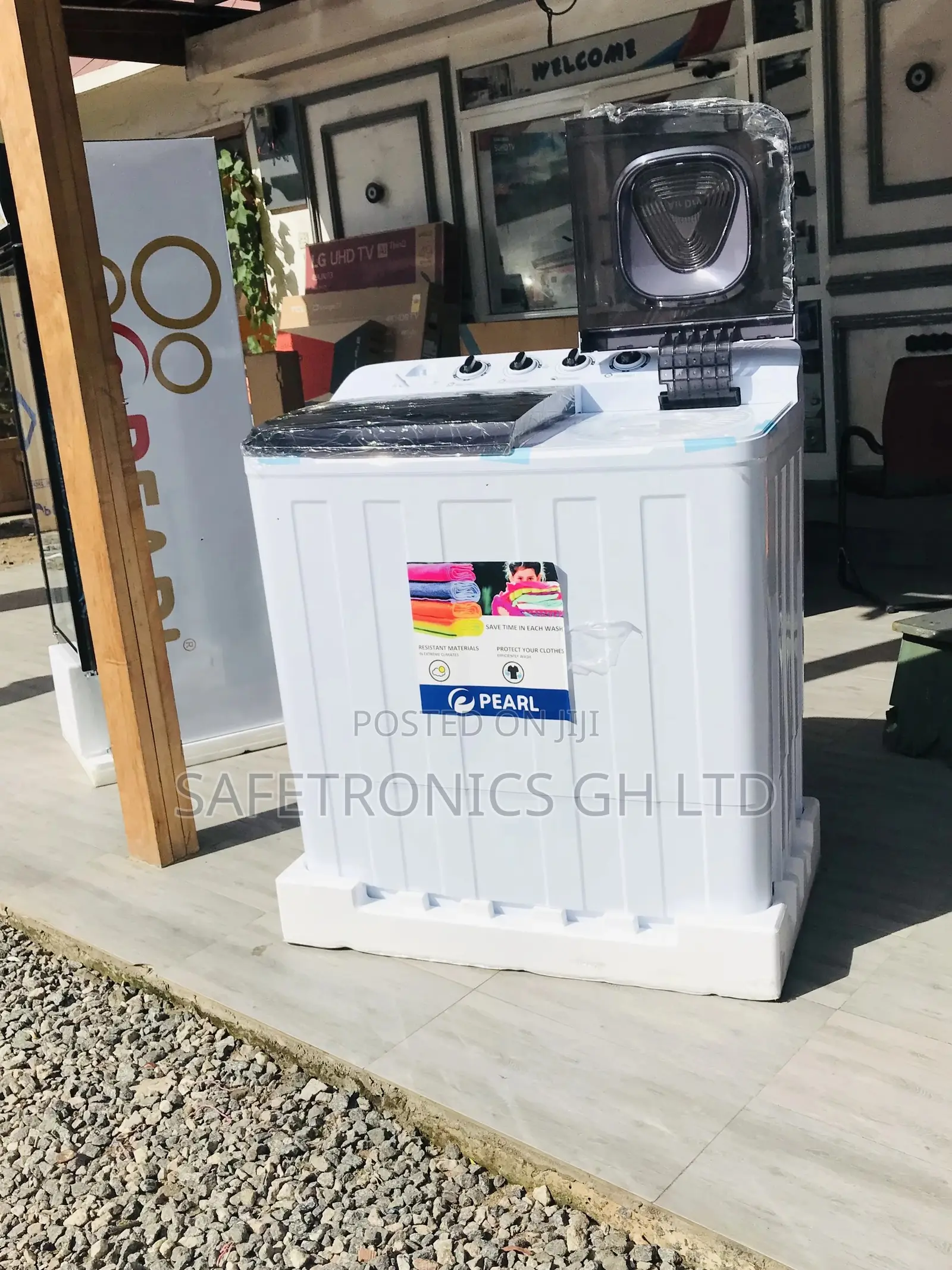 Lastest Semiautomatic 18kg Topload Washingmachine Pearl