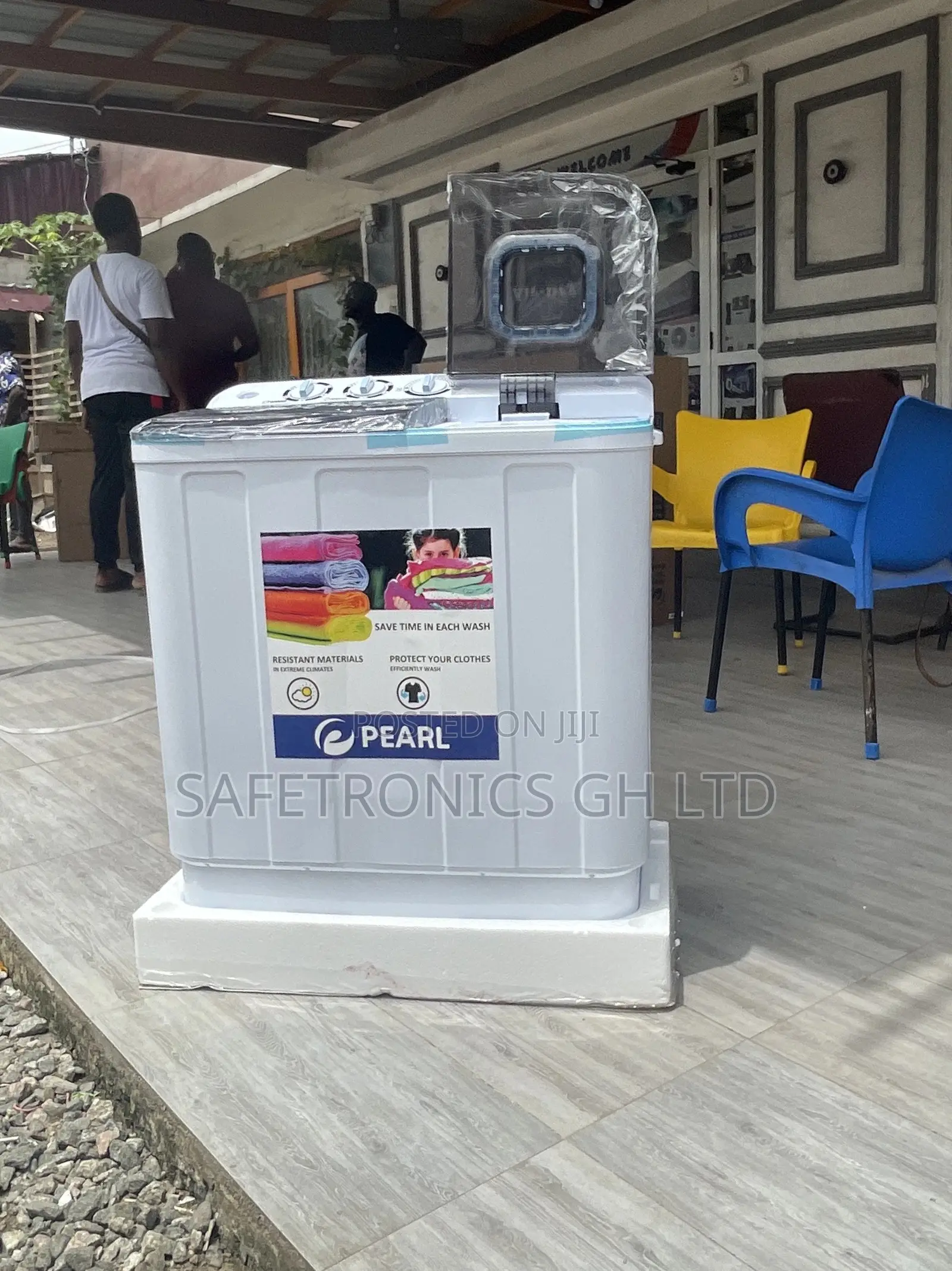 Topload Semiautomatic Pearl 7kg White Washingmachine