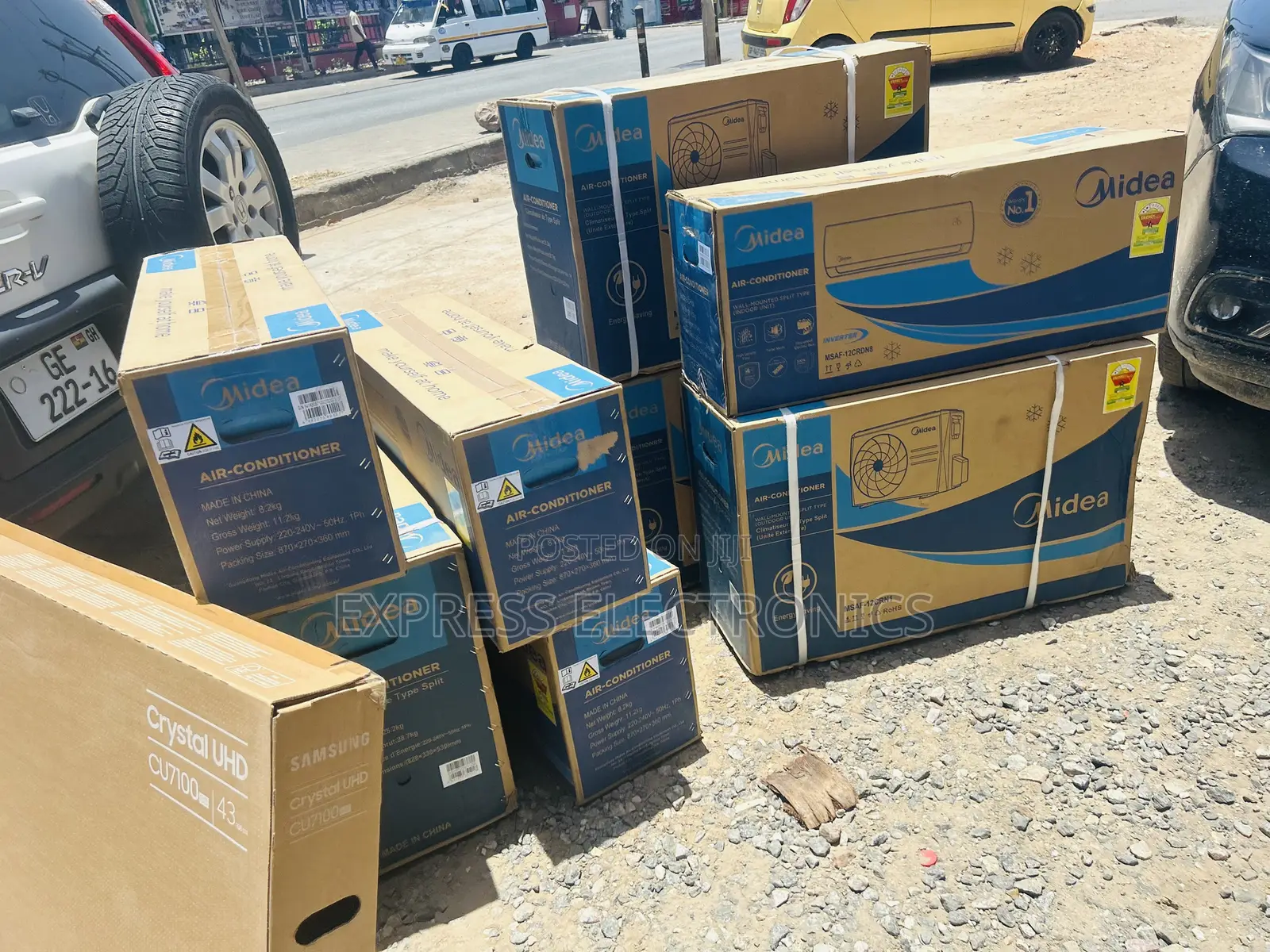 2.5hp Split R410 Gas Midea Split R410 White 
