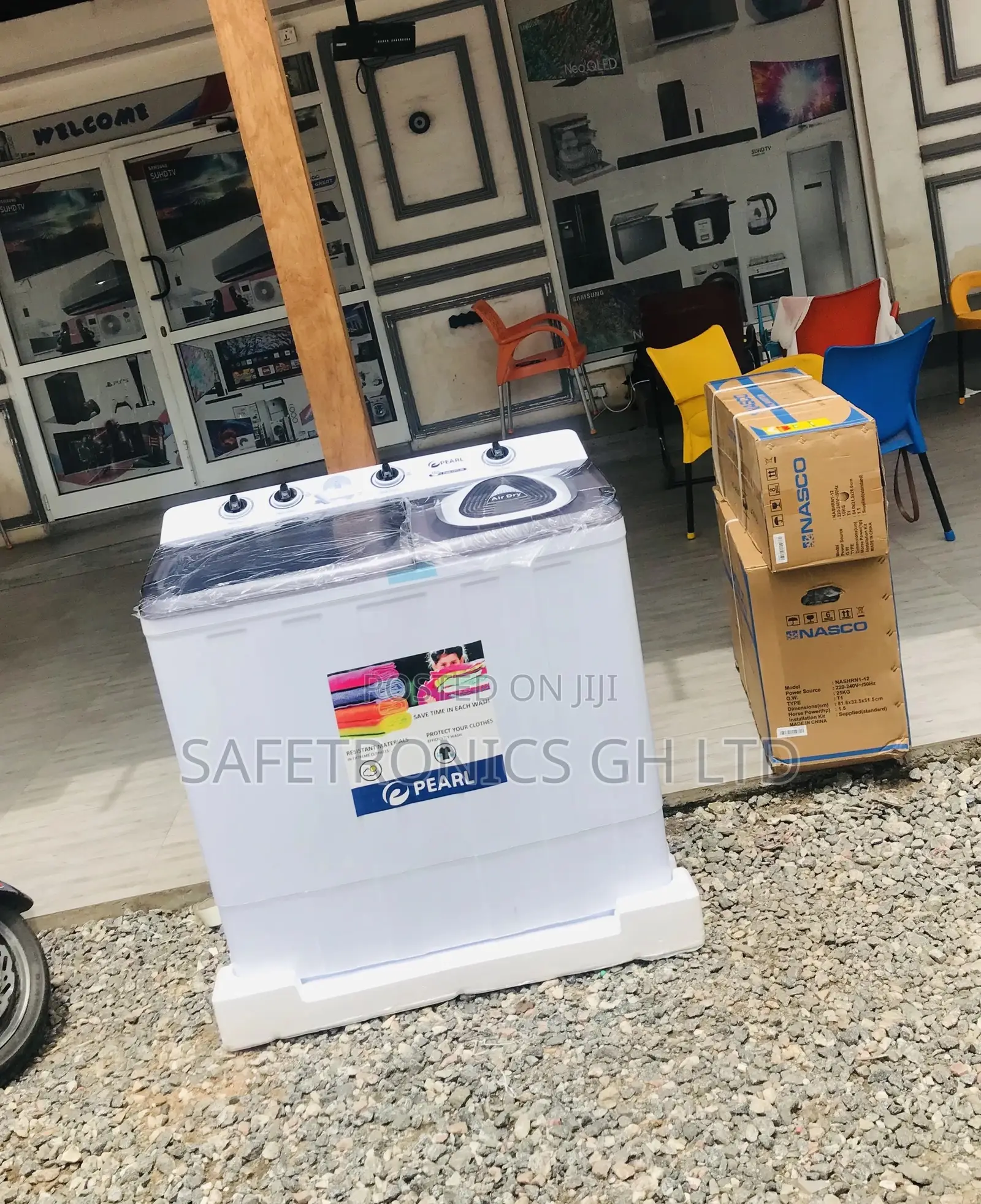 Perfect 15kg Topload Semiautomatic Pearl Washingmachine