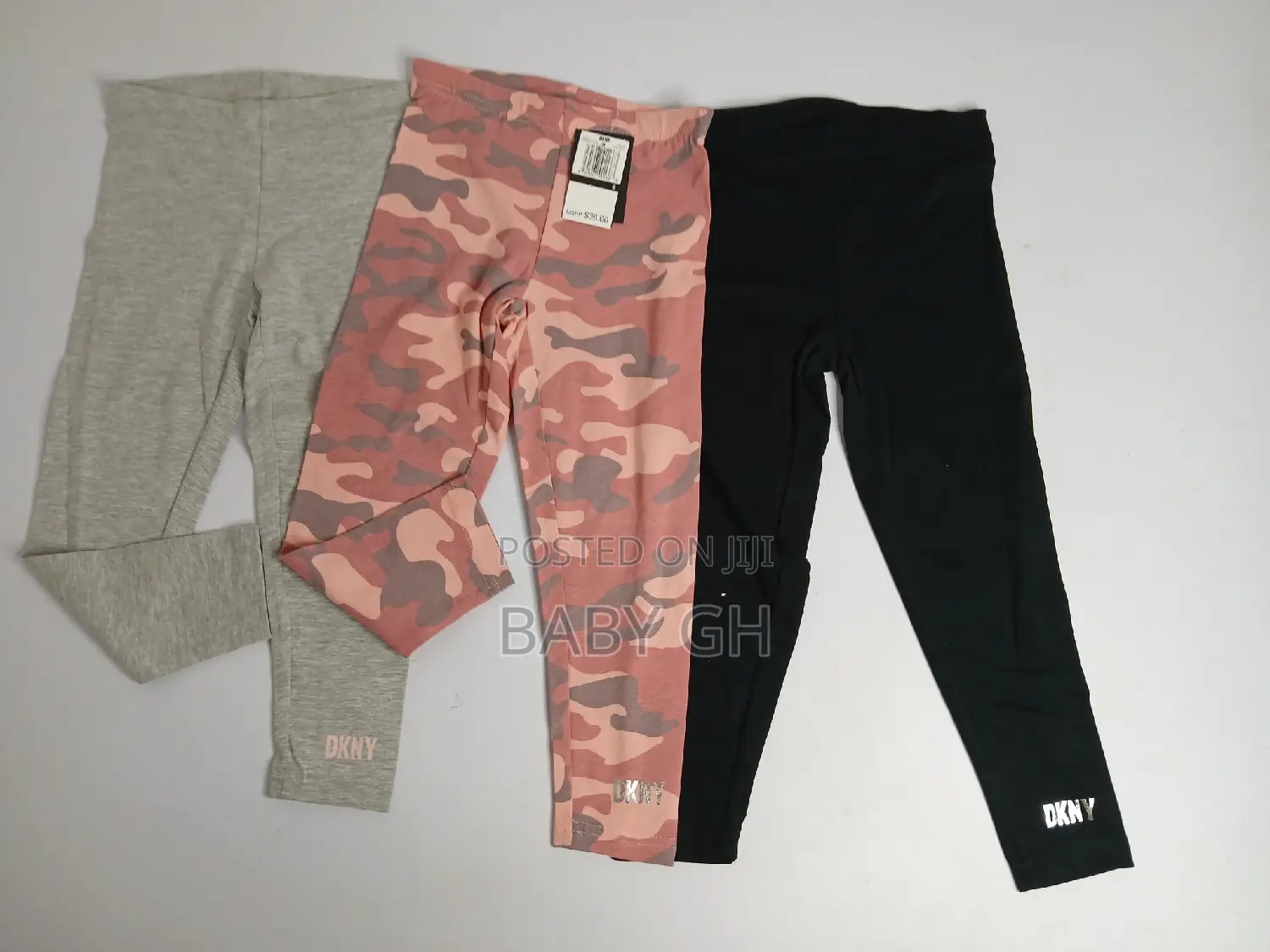 DKNY 3pc Girls Leggings