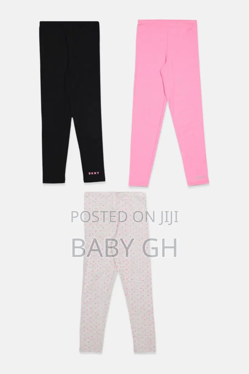 DKNY 3pc Girls Leggings