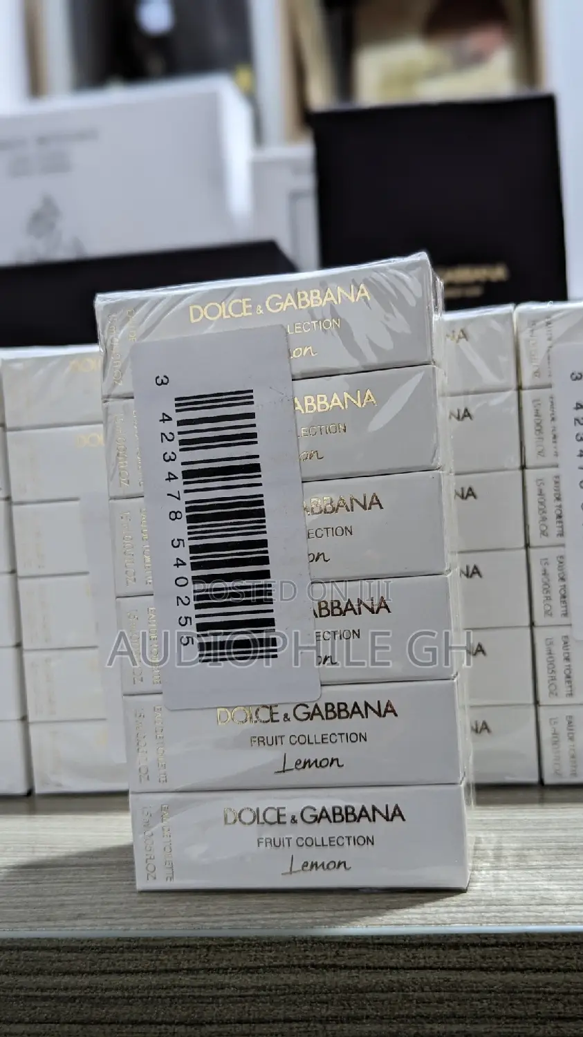 Dolce Gabbana Fruit Collection Lemon 1.5ml X 12 Samples