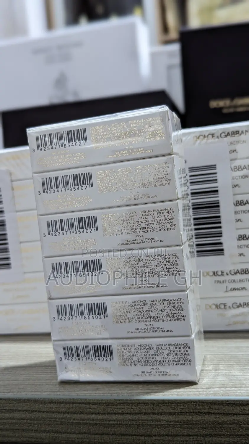 Dolce Gabbana Fruit Collection Lemon 1.5ml X 12 Samples