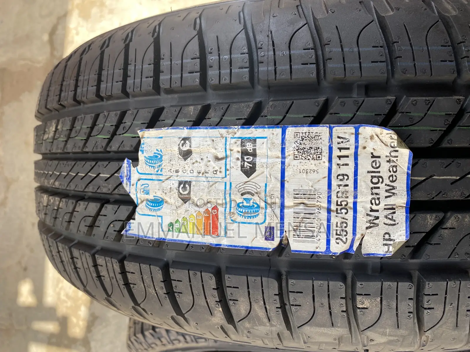 255/55r19 Goodyear Wrangler HP