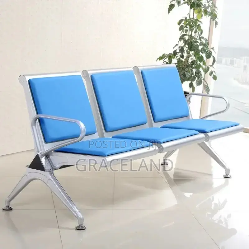 Original Three Person Chair Hospital/Airport Station Chair