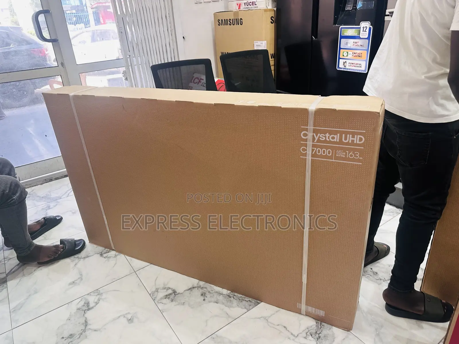 Samsung Uhd Glossy Led Screen 65”Cu7000