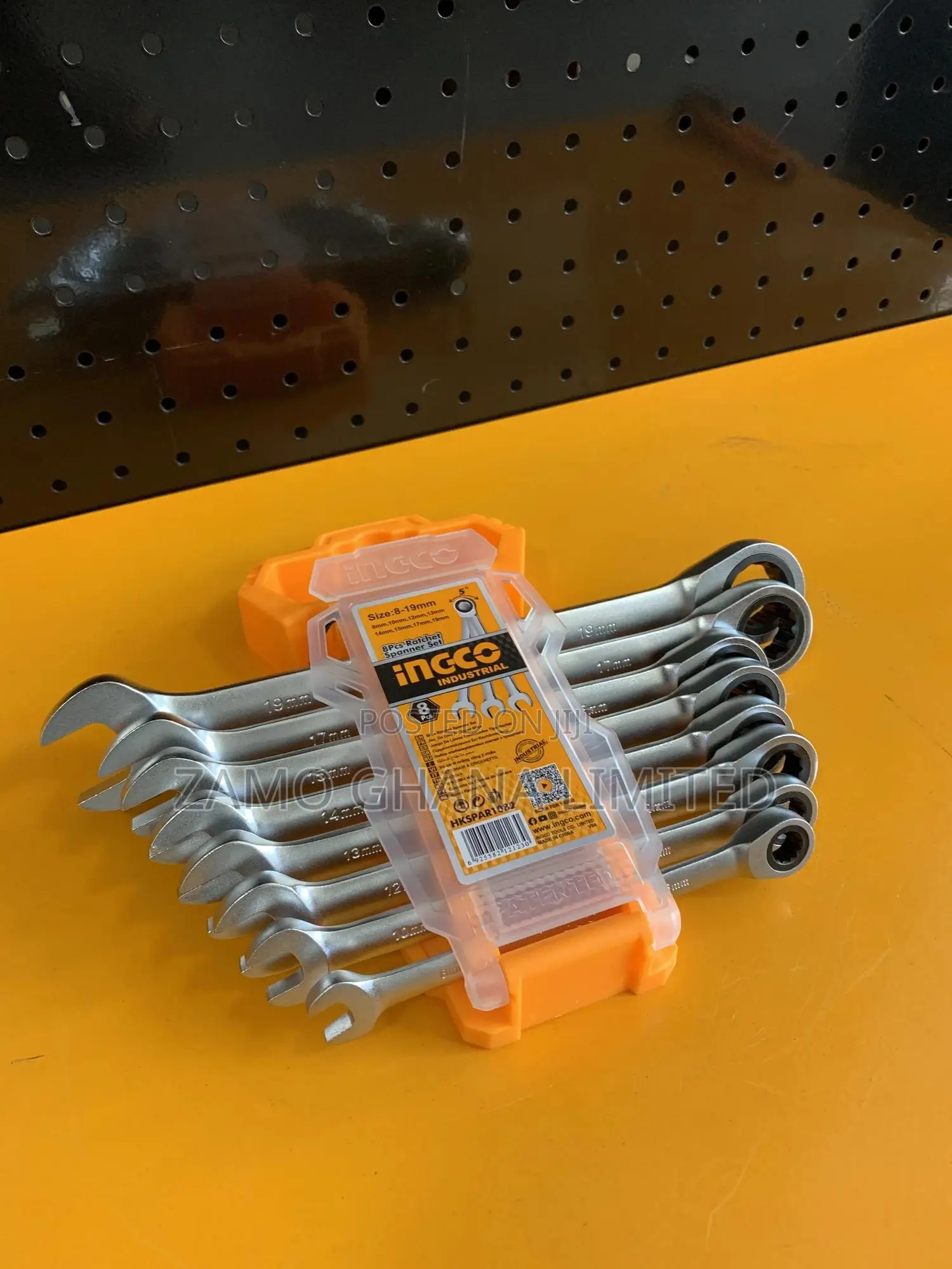 Ratchet Spanner Set 8pcs - Hkspar1082
