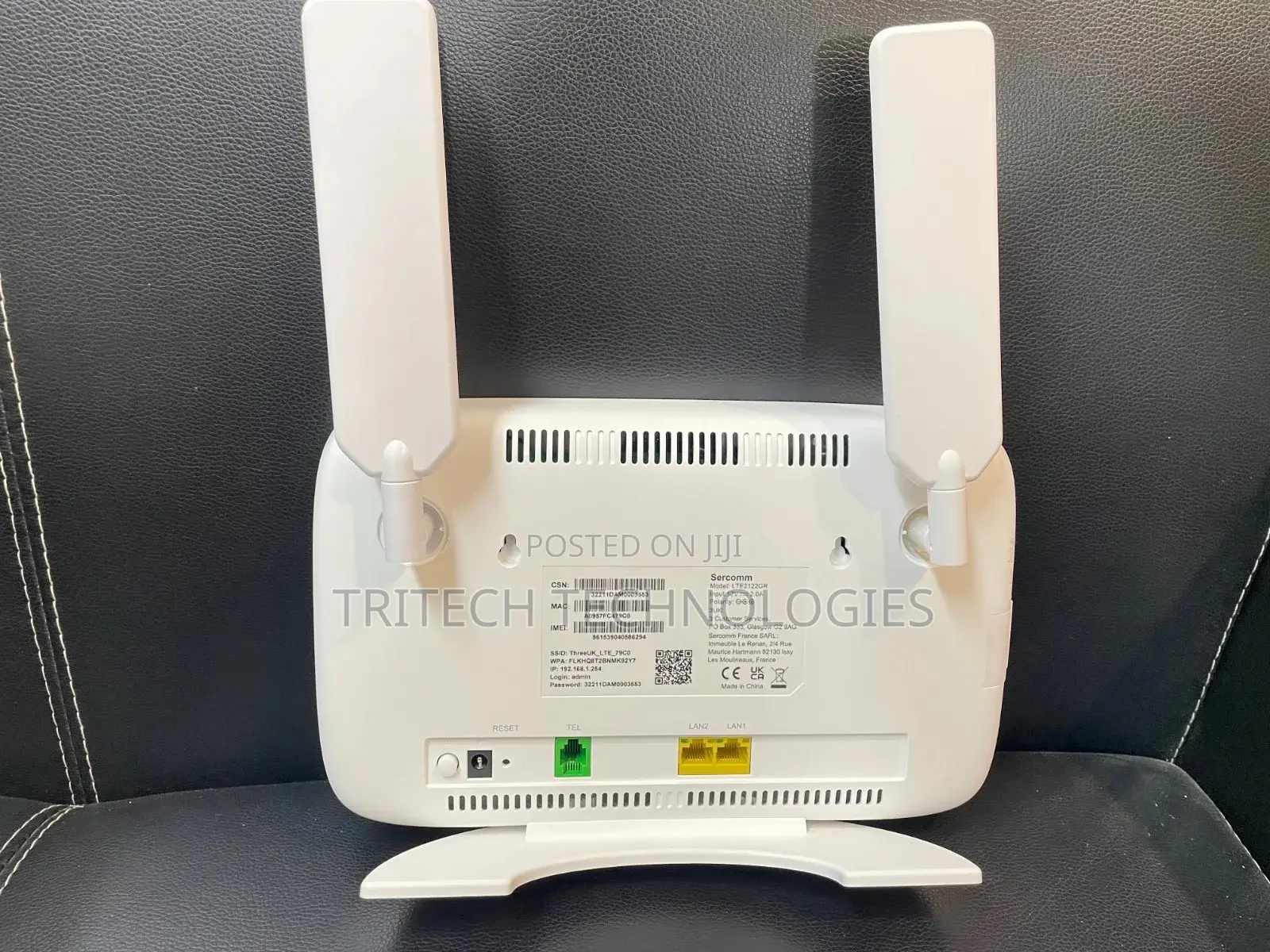 Sercomm 4G Home Broadband AC1200 Router, AC1200 4G Router