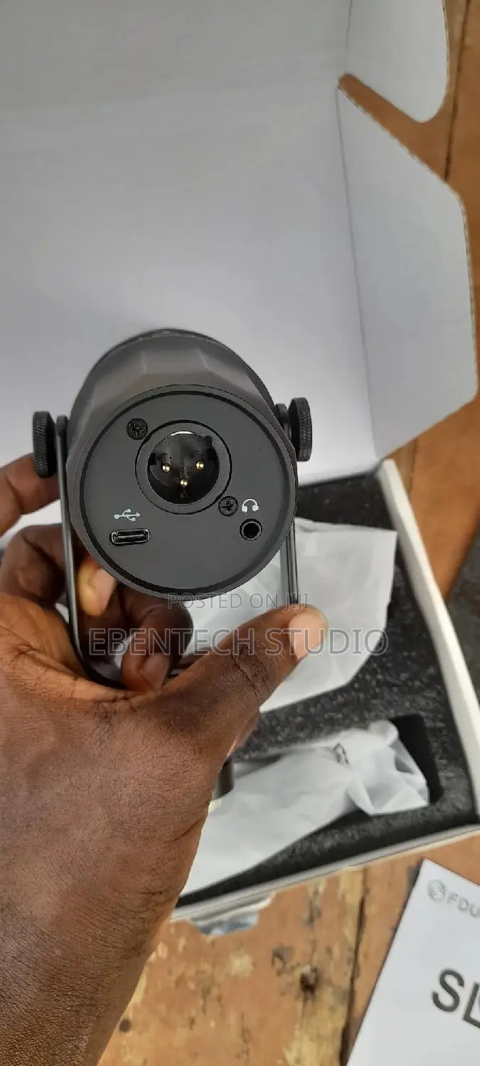 FDUCE Podcast and Studio Microphone