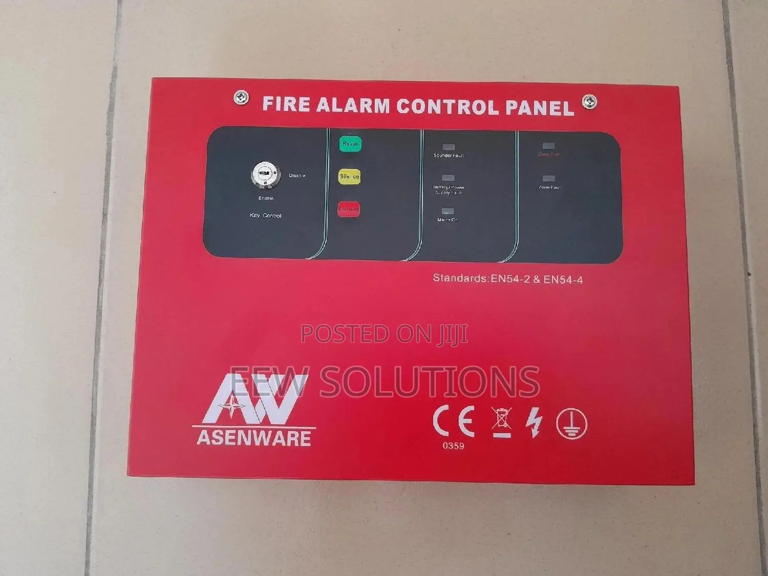1 Zone Conventional Fire Alarm Control Panel
