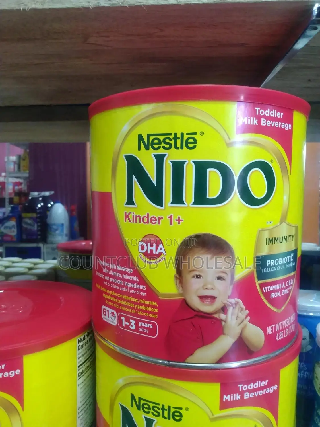 Nestle Nido Kinder 1+ 1-3years 4.85lb 2.2kg