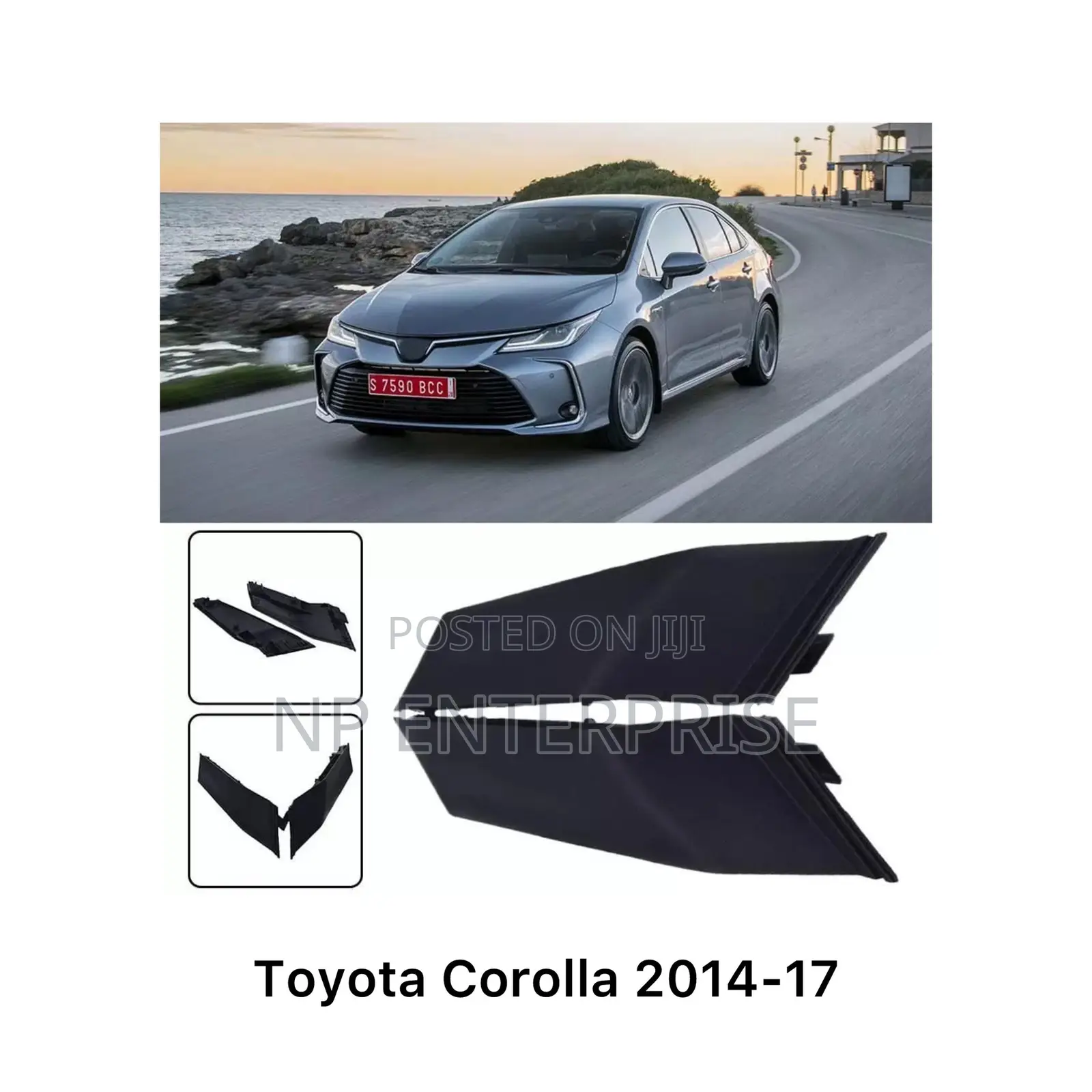 Toyota Corolla 2014-17 Wiper Ends